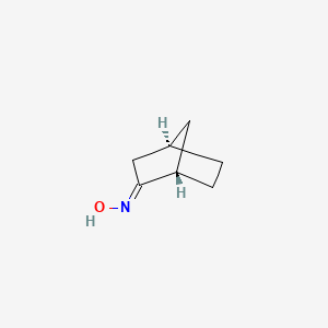 (NE)-N-[(1S,4R)-2-bicyclo[2.2.1]heptanylidene]hydroxylamine