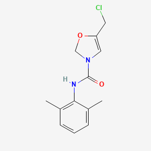 5-(chloromethyl)-N-(2,6-dimethylphenyl)-2H-1,3-oxazole-3-carboxamide