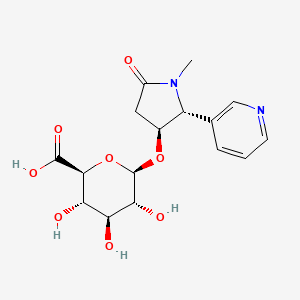 1-O-(trans-3-Hydroxycotinine)-b-D-glucuronide