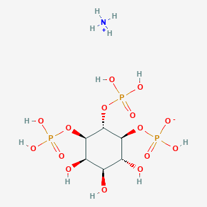 molecular formula C6H18NO15P3 B13817970 D-myo-Inositol 1,5,6-tris-phosphate ammonium salt 