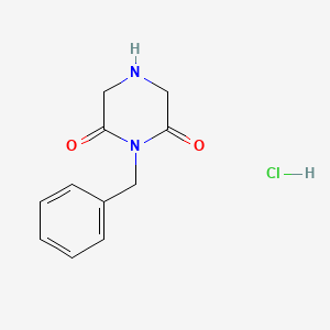 1-Benzylpiperazine-2,6-dione hydrochloride