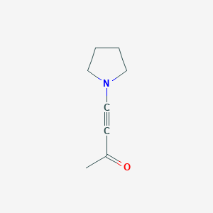 3-Butyn-2-one,4-(1-pyrrolidinyl)-