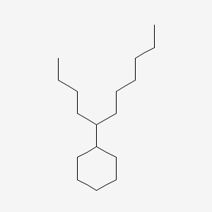 molecular formula C17H34 B13818017 (1-Butylheptyl)cyclohexane CAS No. 13151-80-9