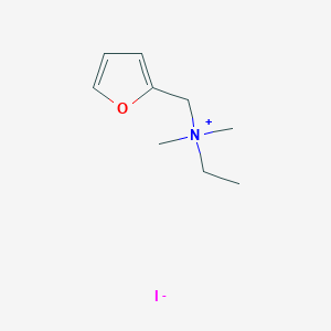 Dimethylethylfurfurylammonium iodide