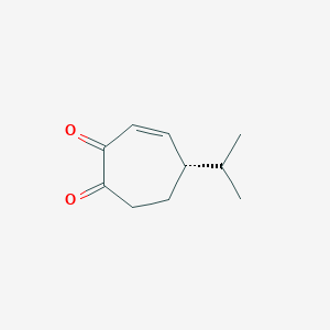 (5S)-5-propan-2-ylcyclohept-3-ene-1,2-dione