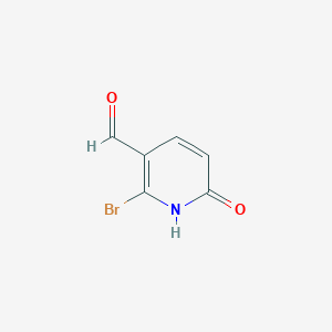 B1381831 2-Bromo-6-hydroxynicotinaldehyde CAS No. 1289173-44-9