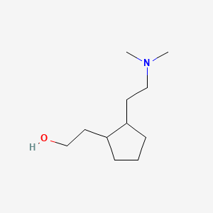 2-[2-[2-(Dimethylamino)ethyl]cyclopentyl]ethanol