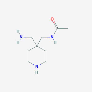 Acetamide,N-[[4-(aminomethyl)-piperidin-4-YL]methyl]-