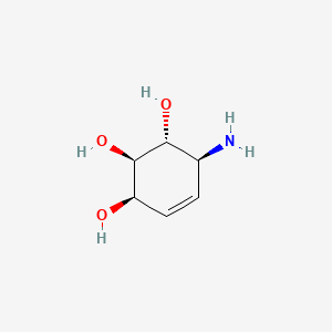 (1R,2R,3R,6S)-6-aminocyclohex-4-ene-1,2,3-triol