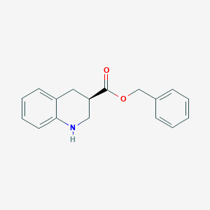 (R)-benzyl 1,2,3,4-tetrahydroquinoline-3-carboxylate