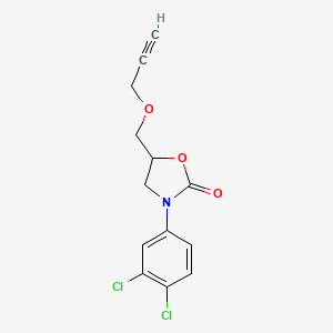 3-(3,4-Dichlorophenyl)-5-(2-propynyloxymethyl)-2-oxazolidinone