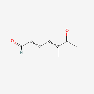 5-Methyl-6-oxohepta-2,4-dienal