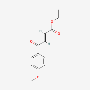 ethyl (E)-4-(4-methoxyphenyl)-4-oxobut-2-enoate