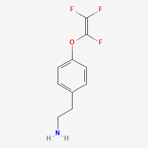 Benzeneethanamine,4-[(1,2,2-trifluoroethenyl)oxy]-