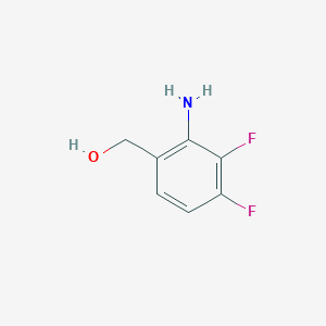 B1381848 (2-Amino-3,4-difluorophenyl)methanol CAS No. 1823914-87-9