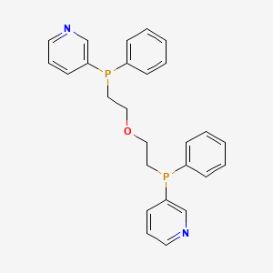 Phenyl-[2-[2-[phenyl(pyridin-3-yl)phosphanyl]ethoxy]ethyl]-pyridin-3-ylphosphane