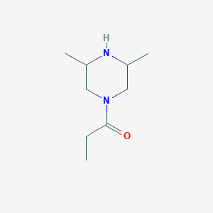 Piperazine, 3,5-dimethyl-1-propionyl-(7CI,8CI)