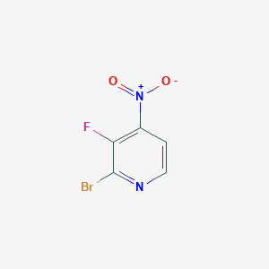 molecular formula C5H2BrFN2O2 B1381867 2-Bromo-3-fluoro-4-nitropyridine CAS No. 1807072-92-9