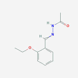 Acetic acid,[(2-ethoxyphenyl)methylene]hydrazide(9ci)