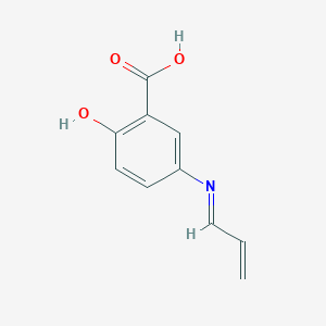 5-(Allylideneamino)-2-hydroxybenzoic acid