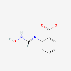 Methyl 2-[(hydroxyamino)methylideneamino]benzoate