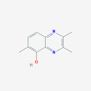 5-Quinoxalinol,2,3,6-trimethyl-(9CI)