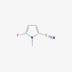 5-Fluoro-1-methyl-1h-pyrrole-2-carbonitrile