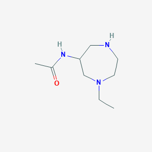 Acetamide,N-(1-ethylhexahydro-1H-1,4-diazepin-6-YL)-