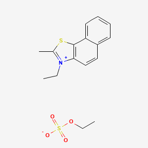 3-Ethyl-2-methylbenzo[g][1,3]benzothiazol-3-ium;ethyl sulfate