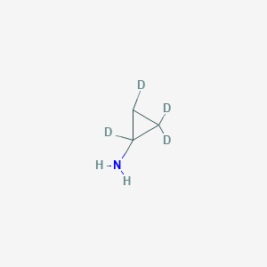 1,2,2,3-Tetradeuteriocyclopropan-1-amine