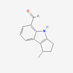 1-methyl-1,2,3,4-tetrahydrocyclopenta[b]indole-5-carbaldehyde