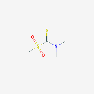 (Dimethylamino)(methanesulfonyl)methanethione