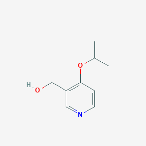 molecular formula C9H13NO2 B1381917 [4-(丙烷-2-氧基)吡啶-3-基]甲醇 CAS No. 1514562-86-7