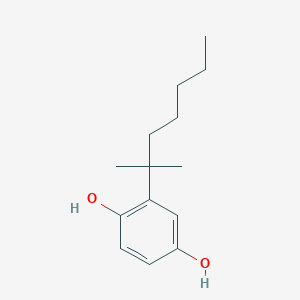 2-(2-Methylheptan-2-yl)benzene-1,4-diol