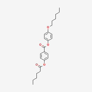 4-(Hexyloxy)phenyl 4-(hexanoyloxy)benzoate