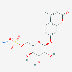 molecular formula C16H17NaO11S B13819340 4-(4-Amino-3-fluorophenoxy)-2-pyridinecarboxamide;4-(4-Amino-3-fluorophenoxy)picolinamide;4-(4-Amino-3-fluorophenoxy)pyridine-2-carboxamide 