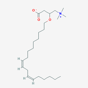 1-Propanaminium,3-carboxy-N,N,N-trimethyl-2-[[(9Z,12Z)-1-oxo-9,12-octadecadien-1-yl]oxy]-,inner salt, (2R)-