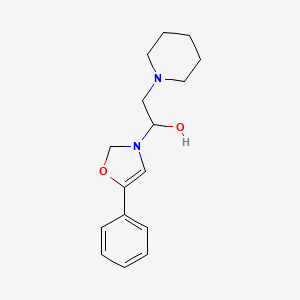 1-(5-Phenyloxazol-3-yl)-2-(piperidin-1-yl)ethanol