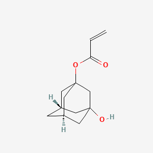 molecular formula C13H18O3 B13819758 1-Acryloyloxy-3-adamantanol 