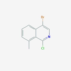 4-Bromo-1-chloro-8-methylisoquinoline