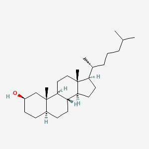 5-alpha-Cholestan-2-beta-OL