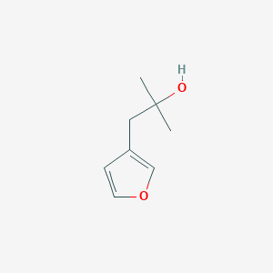 molecular formula C8H12O2 B1381982 1-(呋喃-3-基)-2-甲基丙醇 CAS No. 1523101-77-0