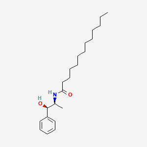 molecular formula C22H37NO2 B13819828 N-[(1R,2S)-1-hydroxy-1-phenylpropan-2-yl]tridecanamide 