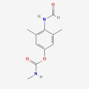 molecular formula C11H14N2O3 B13819891 Formamido zectran CAS No. 10233-95-1