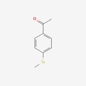 Acetophenone, 4'-(methyltelluryl)-