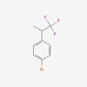 molecular formula C9H8BrF3 B1381991 1-溴-4-(1,1,1-三氟丙基)苯 CAS No. 1510495-71-2