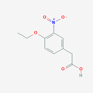 molecular formula C10H11NO5 B13819937 (4-Ethoxy-3-nitrophenyl)acetic acid 