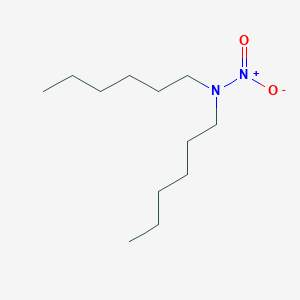 2,2-Dihexyl-1-oxohydrazine 1-oxide