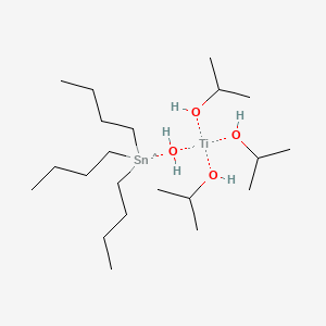 molecular formula C21H53O4SnTi B13820144 CID 91873309 