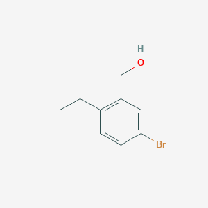 molecular formula C9H11BrO B1382020 (5-Bromo-2-ethylphenyl)methanol CAS No. 1427385-06-5